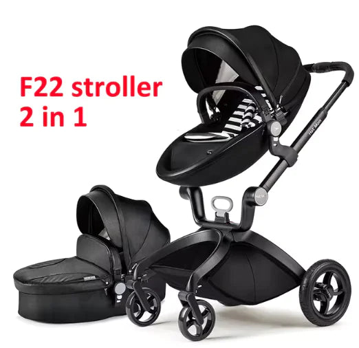 Baby Luxury Fold Convertible Stroller 3